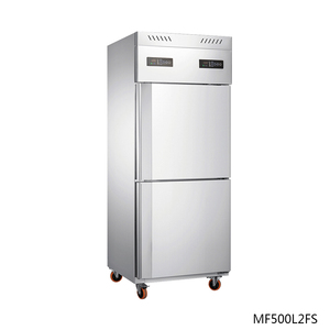 MF500L2FS upper and lower door air cooled double engine double temperature refrigerator